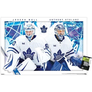 Trends International NHL Toronto Maple Leafs - Anthony Stolarz & Joseph Woll 25 Unframed Wall Poster Prints - 1 of 4