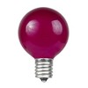 Novelty Lights G50 Globe Hanging Outdoor String Light Replacement Bulbs E17 Intermediate Base 7 Watt - 2 of 4