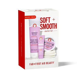 FIRST AID BEAUTY Soft & Smooth Women's Skincare Kit - 2ct - Ulta Beauty - 1 of 4