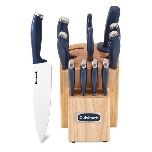 Cuisinart 12pc Colorpro Block Set Navy - 1 of 4