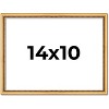 PosterPalooza | Photo Size Classic Modern Gold Frame - UV Acrylic, Foam Board Backing, Hanging Hardware - 2 of 4