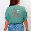 S.W.Smiley Celebrate The Little Wins - Women's Garment Dyed Graphic T-Shirt - 3 of 4