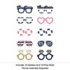 Big Dot of Happiness Last Sail Before The Veil Glasses - Paper Card Stock Nautical Bachelorette and Bridal Shower Photo Booth Props Kit - 10 Count - 3 of 4