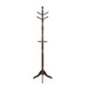 Kumasinova Classic Solid Wood Coat Rack with 9/10/11 Hooks,3/7-Tier Freestanding Coat Racks for Entryway,Clothing Racks for Hanging Clothes - 2 of 4