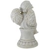 Northlight 9" Ivory Praying Angel on Pedestal Outdoor Garden Statue - 4 of 4