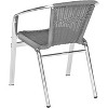 Wrangell Stackable Arm Chair - Indoor/Outdoor - FOX5207 - Safavieh - 4 of 4