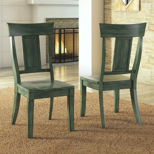 South Hill Panelled Back Dining Chair 2 in Set - Inspire Q® - 1 of 4