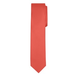 Jacob Alexander Men's Solid Color 2" Skinny Neck Tie - 1 of 4