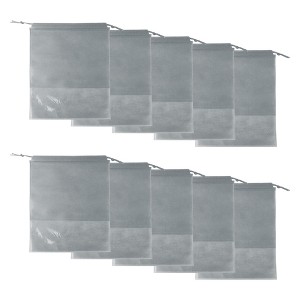 Unique Bargains Dustproof Shoes Dust Cover 10 Pcs - 1 of 4