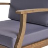 Maggift Outdoor Patio Seating Sets, Unique Design, Ideal for Conversations, Perfect for Gardens and Living Spaces, Gray, 28.25"*28"*32.75" - 3 of 4
