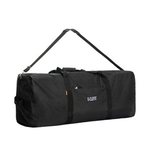 K-Cliffs Heavy Duty Cargo Duffel, Sport Gear Drum Set Equipment Travel, Rooftop Rack Bag - 1 of 4