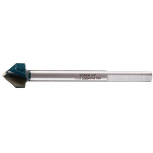Bosch 3/4 in. X 4 in. L Carbide Tipped Glass and Tile Bit 3-Flat Shank 1 pc - 1 of 1