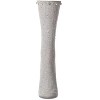 Memoi Women's Ribbed Rhinestone Studded Cotton Rich Crew Sock - 2 of 4