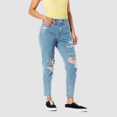 DENIZEN® from Levi's® Women's Super-High Rise Slim Straight Mom Jeans