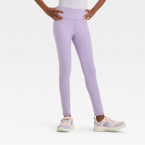 Girls Everyday Soft Leggings All In Motion Light Purple L Target