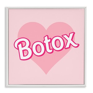 Stupell Industries Pink Heart Botox, 17" x 17" - 1 of 4