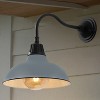 JONATHAN Y Aurora Farmhouse Industrial Indoor/Outdoor Iron LED Gooseneck Arm Outdoor Sconce - 2 of 4