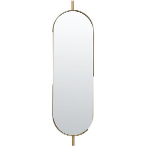 Nicoli Mirror - 12" x 43" - MRR3051 - Brass - Safavieh - 1 of 4