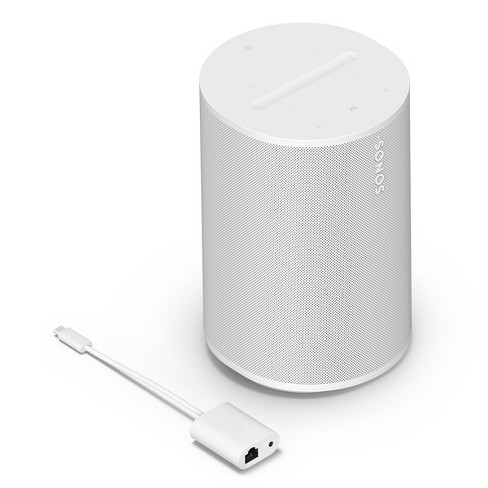 Sonos Era 100 Voice-controlled Wireless Bluetooth Smart Speaker With Split Combo Cable Adapter With Ethernet And 3.5 Mm Jack : Target