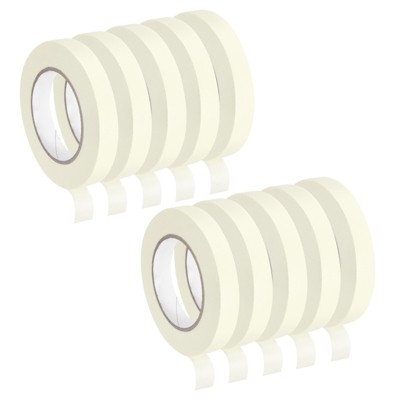 Unique Bargains No-Residue Drip-Free Painting Wide Crepe Paper Masking Tapes