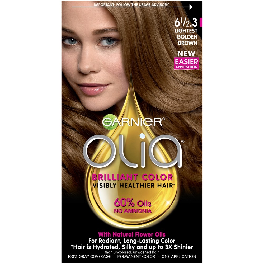 UPC 603084410538 product image for Garnier Olia Brilliant Color 6 1/2 .3 Lightest Golden Brown | upcitemdb.com