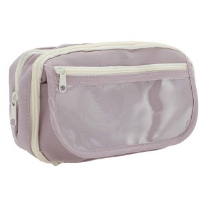 Unique Bargains Pencil Case with Flip Cover for Office Organizer - 1 of 4