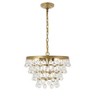 Elegant Lighting Kora 5 light Brass Pendant - 4 of 4