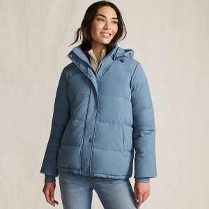 Lands' End Women's Wide Channel 600 Down Puffer Jacket - 1 of 4