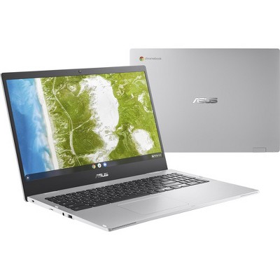 Asus Chromebook 15.6" Chromebook 1920 x 1080 FHD Intel Celeron N4500 4GB RAM 64GB eMMC Transparent Silver - Intel Celeron N4500 Dual-core