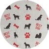 Pavilion Gift Company - Best Dog - 39" x 19.5" Microfiber Dog Towel - Kitchen Textiles - 4 of 4