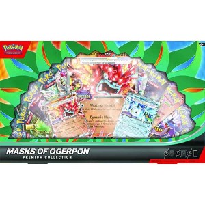 Pokemon TCG: Masks Of Ogerpon ex Premium Collection - 10 Packs, Promos - 1 of 1