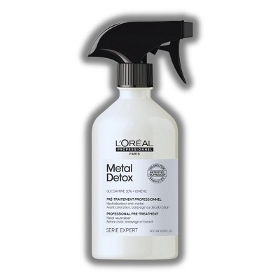 L'Oreal Professionnel Metal Detox Metal Neutralizer Pre-Treatment Spray | Loreal Anti Metal Spray | - (16.9 oz)