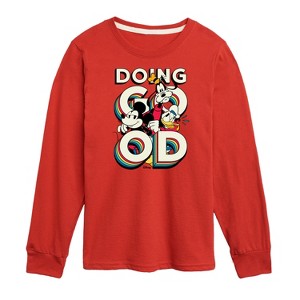 Boys' - Disney - Mickey & Friends Long Sleeve Graphic T-Shirt - 1 of 4
