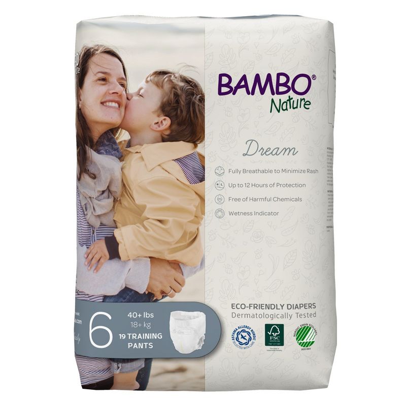 Bambo Nature Dream Unisex Training Pants, Size 6, 1 of 6