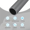 Unique Bargains High Impact Water Plumb Cable Sleeve PVC Rigid Round Pipes 20" Length - 3 of 4