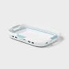 Collapsible Laundry Hamper Endcap White 1pc - Brightroom™ - 3 of 4