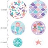 Big Dot of Happiness Mermaid Large Confetti, Mermaids Theme Birthday Party Table Decorations, Giant Circle Confetti - 27 Count - 2 of 4