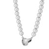 Silpada 'Great Destinations' Sterling Silver Hematite Bead Necklace, 16" + 2"  (4-6mm) - 2 of 4