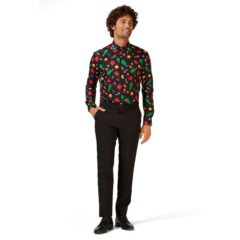 OppoSuits Festive Christmas Shirts For Men, 3 of 4