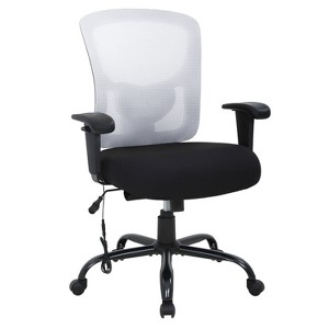 BestMassage Ergonomic Big and Tall Office Chair 400lbs Mesh Desk Chair for Heavy People - 1 of 4
