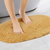 Unique Bargains Shower Bathtub Spa Floors Absorbent Soft Thick Shag Bath Mat 1 Pc - 2 of 4