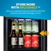 Newair 15 Inch Wine and Beverage Refrigerator - 13 Bottles & 48 Cans Capacity with Dual Temperature - 4 of 4