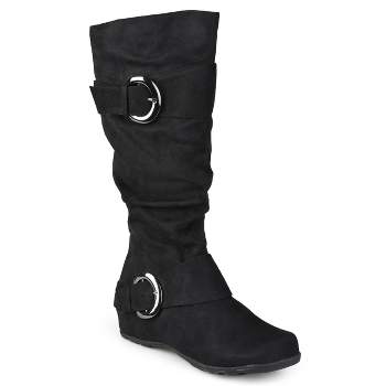 Journee Collection Extra Wide Calf Women's Jester-01 Boot Black 9.5 ...