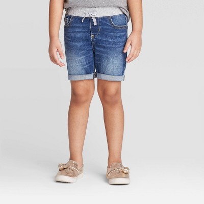 pull on jean shorts