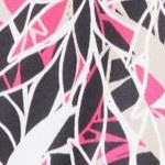 pink burst abstract leaf