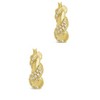 SHINE by Sterling Forever Florence Hoop Earrings - 3 of 4