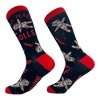 Crazy Dog T-Shirts Women's Still Plays With Dolls Socks Funny Creepy Voodoo Curse Joke Footwear - 2 of 4