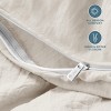 Washed Duvet Cover & Sham Set - Extra Soft, Easy Care by Bare Home, Comforter Not Included - 4 of 4