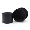 VYNXARIA Round Coffee Table Set of 2, Nesting Coffee Tables for MDF with veneer .for living room,office,bedroom,Natural, 4Colors BLACK - 4 of 4