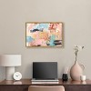 Art Remedy Doll Memories - Abstract Splashes Colorful Abstract Wall Art Framed - 2 of 4